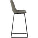 Cal 43.5 inch Antique Grey Barstool, Set Of 2